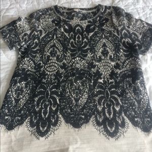 JCREW short sleeve Sweatshirt